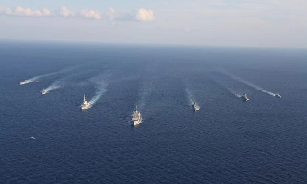 Μήνυμα από ΠΝ σε Τουρκία: Στη δημοσιότητα βίντεο & εικόνες από την άσκηση ''ΝΗΡΗΙΣ 2020''